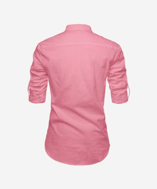 Men Solid Pure Cotton Straight Kurta For Men